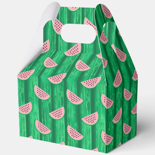 Watermelon Pattern Bedankdoosjes (Achterkant)