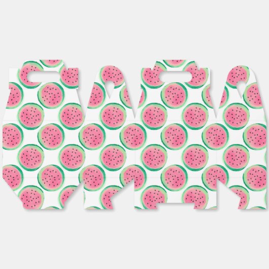 Watermelon Pattern Bedankdoosjes (Ongevouwen)