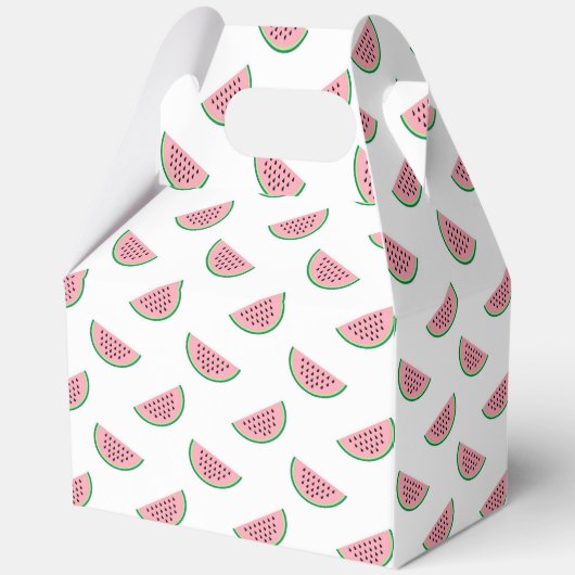 Watermelon Pattern Bedankdoosjes (Voorkant)