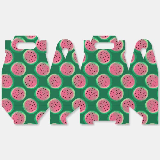 Watermelon Pattern  Bedankdoosjes (Ongevouwen)