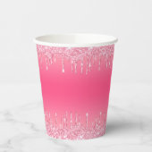 Watermelon Pattern Papieren Bekers (Links)