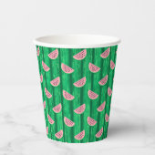 Watermelon Pattern Papieren Bekers (Voorkant)