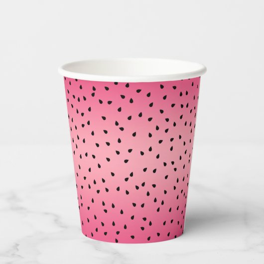 Watermelon Pattern  Papieren Bekers (Achterkant)