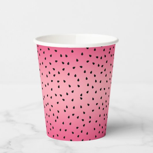 Watermelon Pattern Papieren Bekers (Links)