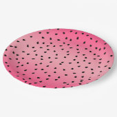 Watermelon Pattern Papieren Bordje (Gekanteld)