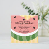 Watermelon Picnic nodigt uitvindingen uit Kaart (Staand voorkant)