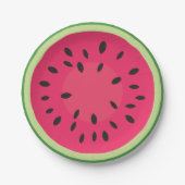 Watermelon Picnic Papieren Bordje (Voorkant)
