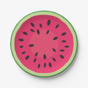Watermelon Picnic Papieren Bordje