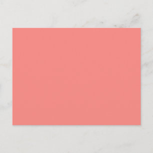 WATERMELON PINK SPLENDOR (effen kleurachtergrond) Briefkaart