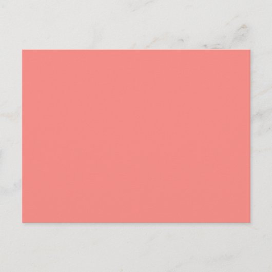 WATERMELON PINK SPLENDOR (effen kleurachtergrond) Briefkaart (Voorkant)
