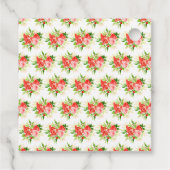 Watermelon Pomegranate Birthday Thank You Bedankjes Labels (Achterkant)