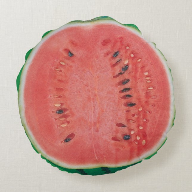 Watermelon Rond Kussen (Achterkant)