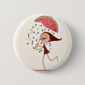 Watermelon Ronde Button 5,7 Cm (Voorkant)