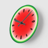 Watermelon round ronde klok (Hoek)