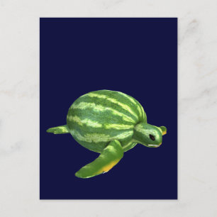 Watermelon Seaturtle Briefkaart