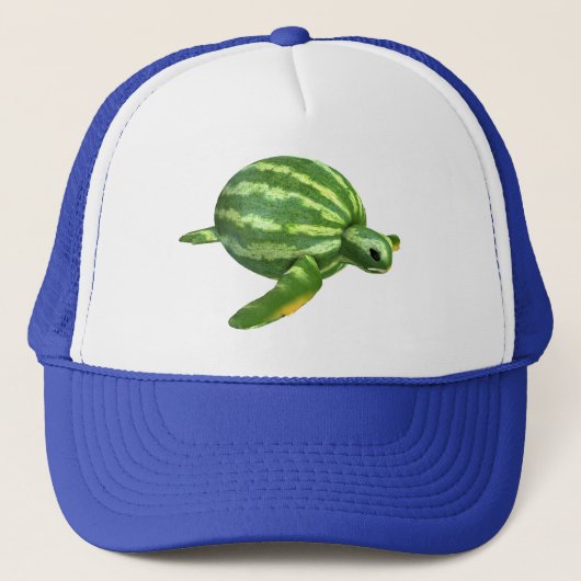 Watermelon Seaturtle Trucker Pet (Voorkant)