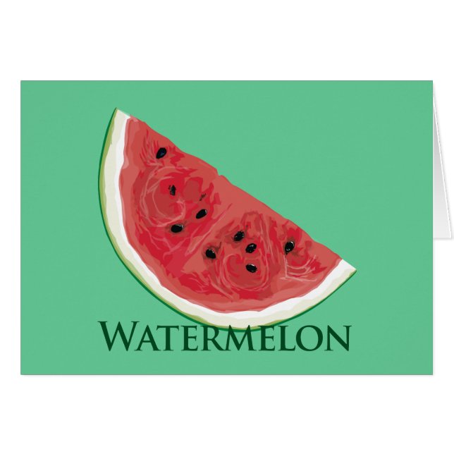 Watermelon Slice (Voorkant Horizontaal)