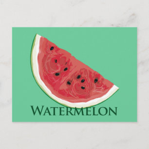 Watermelon Slice Briefkaart