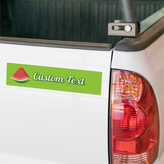 Watermelon Slice Bumpersticker (Op Truck)