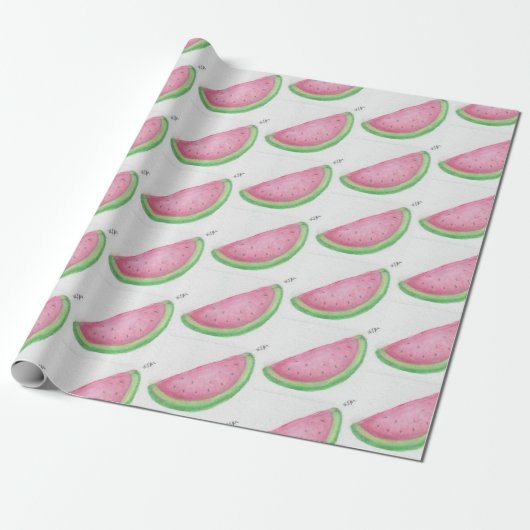 Watermelon Slice Cadeaupapier (Uitgerold)