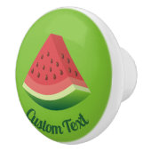 Watermelon Slice Ceramic Knob. Keramische Knop (Rechts)