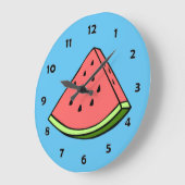 Watermelon Slice Clock Grote Klok (Hoek)