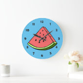 Watermelon Slice Clock Grote Klok (Huis)