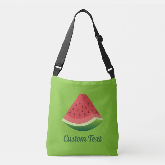 Watermelon Slice Crossbody Bag Crossbody Tas (Voorkant)