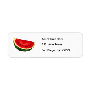 Watermelon Slice Etiket