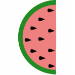 Watermelon Slice Fotobeeldje Sleutelhanger<br><div class="desc">watermeloenslijm</div>