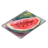 Watermelon Slice | Fruit Watercolor Painting Notitieboek (Linkerzijde)