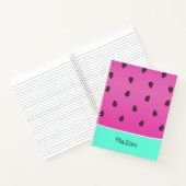 Watermelon Slice | Gepersonaliseerde spirale lapto Notitieboek (Binnen)