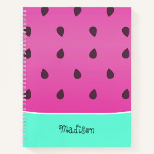 Watermelon Slice Gepersonaliseerde spirale lapto Notitieboek