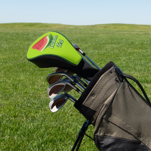 Watermelon Slice Golfheadcover (Insitu)
