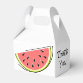 Watermelon Slice Hartelijk dank Bedankdoosjes (Achterkant)