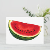 Watermelon Slice Kaart (Staand voorkant)