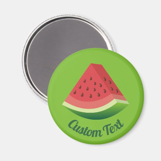 Watermelon Slice Magnet (Voorkant / Achterkant)