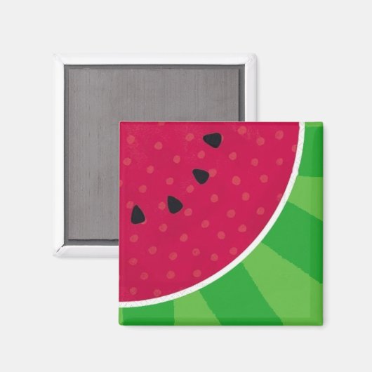 Watermelon Slice Magnet (Voorkant / Achterkant)