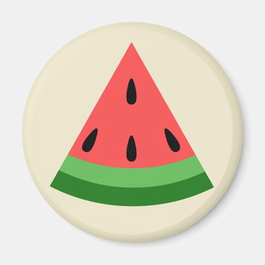 Watermelon Slice Magnet (Voorkant)