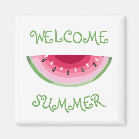 Watermelon Slice Magnet (Voorkant)