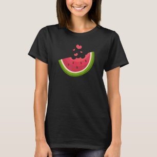 Watermelon Slice Melon Summer Vacation Sason Frui T-shirt