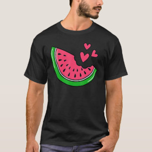 Watermelon Slice Melon Summer Vacation Sason Frui T-shirt
