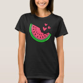 Watermelon Slice Melon Summer Vacation Sason Frui T-shirt (Voorkant)