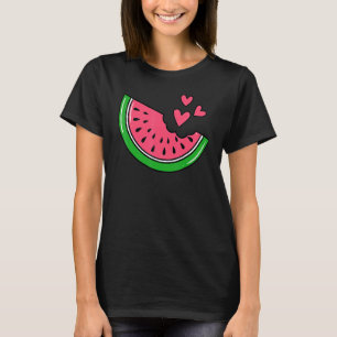 Watermelon Slice Melon Summer Vacation Sason Frui T-shirt