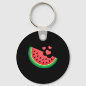 Watermelon Slice Melon Summer Vacation Watermelon  Sleutelhanger (Voorkant)