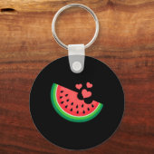 Watermelon Slice Melon Summer Vacation Watermelon Sleutelhanger (Voorkant)