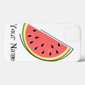 Watermelon Slice 'Name' iPad Mini-hoesje Case-Mate iPhone Case (Achterkant (horizontaal))