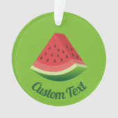 Watermelon Slice Ornament (voorkant)