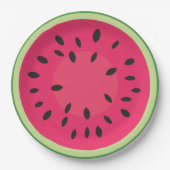 Watermelon Slice Papieren Bordje (Voorkant)