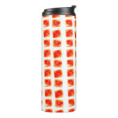 Watermelon Slice Pattern - Seamless Summer Fruit o Thermosbeker (Gedraaid links)